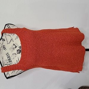J Crew Point sur sweater knit Tank size L.
